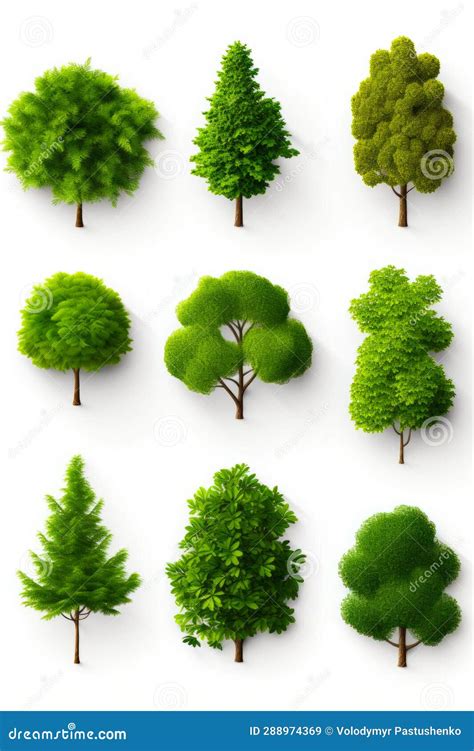 collection  trees   types  leaves  branches