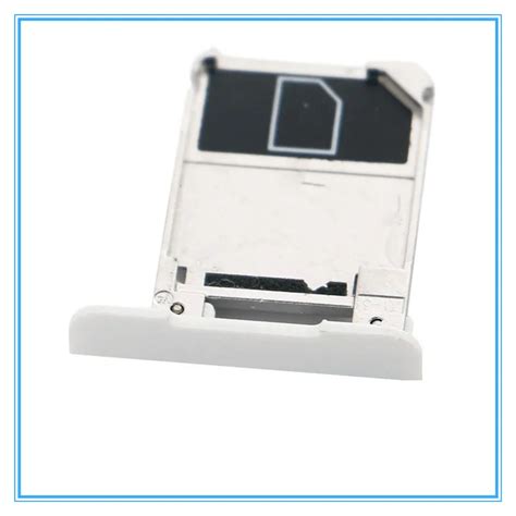 Replacement Black White Original New Sim Card Slot Tray Holder For