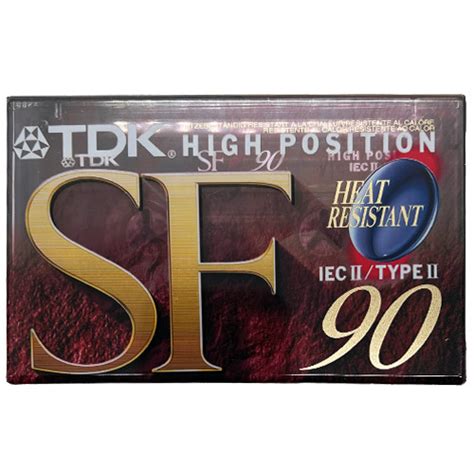 TDK SF 90 (1995-97 EU) – Audiokazety, mc kazety – prodej