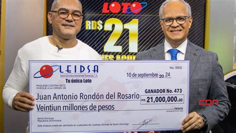 Leidsa Entrega Millones Al Millonario Del Loto