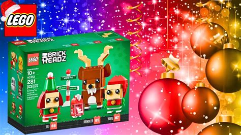 LEGO 40353 REINDEER ELF AND ELFIE YouTube