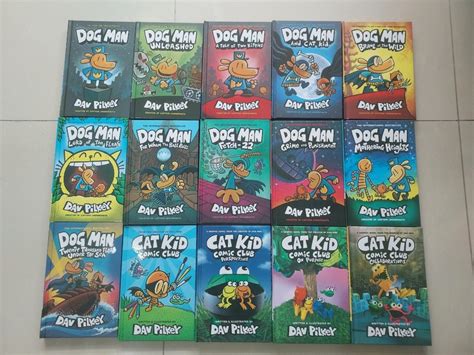 Dog Man book series set, Hobbies & Toys, Books & Magazines, Children's ...