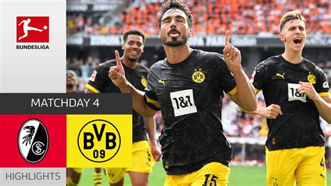 Bvb Show Mentality Sc Freiburg Borussia Dortmund