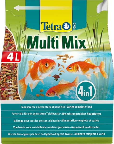 Tetra Pond Multi Mix Fiskfoder F R Dammfiske Liter Amazon Se