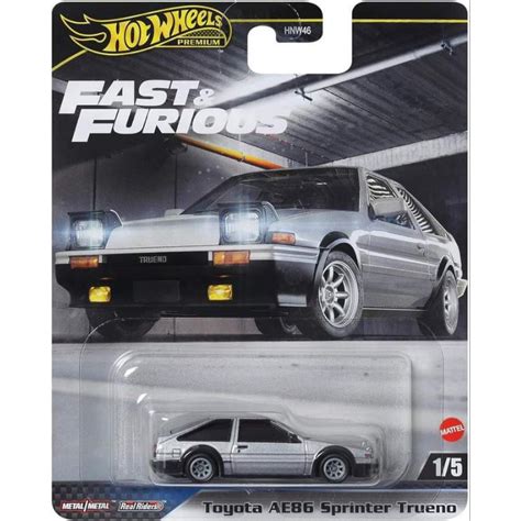 Hot Wheels Premium Fast Furious Toyota Ae Sprinter Trueno Shopee Philippines