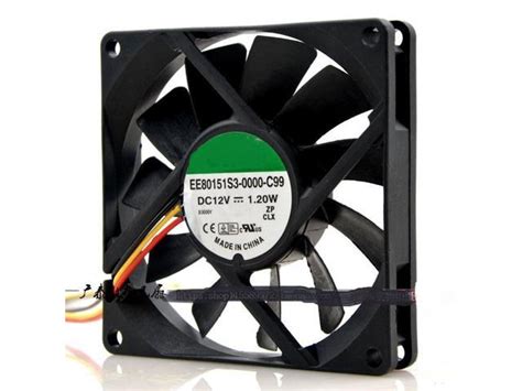 EE80151S3 0000 C99 8015 12V 1 2W 3 Wire Cooling Fan Newegg