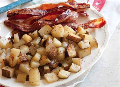 Oven Baked Potatoes With Bacon - Southern Plate