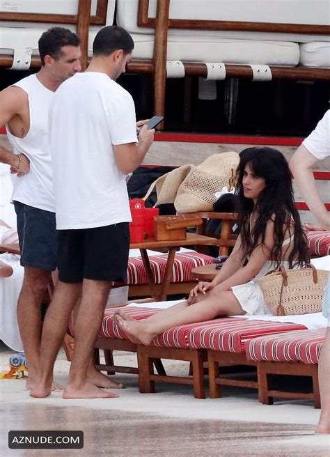 Camila Cabello Sexy Spotted Flaunting Her Her Beautiful Bikini Body At St Bart Beach Aznude