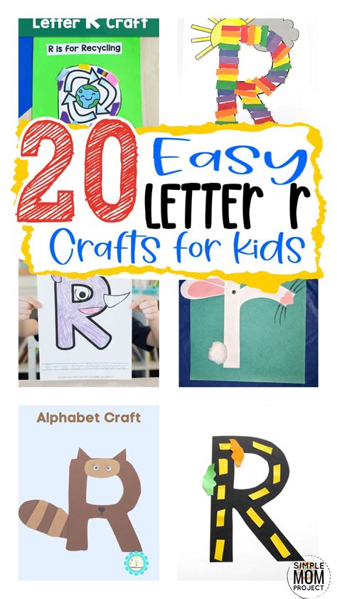 10 Rewarding Letter R Crafts And Activities For Preschool Artofit