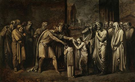 Oedipus at Colonus Painting by Giuseppe Bossi - Pixels