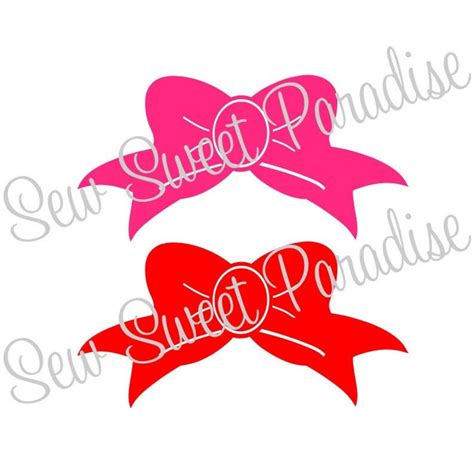 Bow Svg Hair Bow Svg Bow Topper Svg Digital Download Cut Etsy