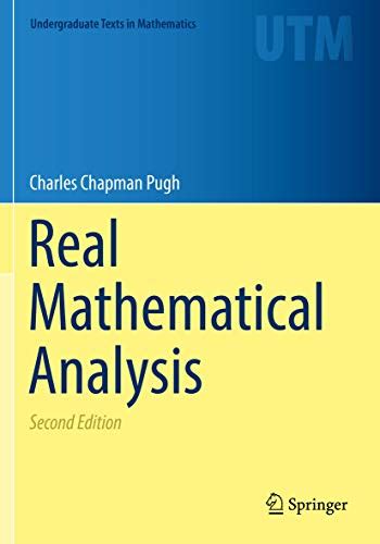 Real Mathematical Analysis Undergraduate Texts In Mathematics 2nd