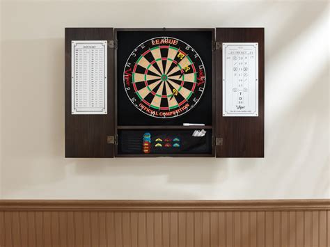 Viper Metropolitan Espresso Steel Tip Dartboard Cabinet Gld Products