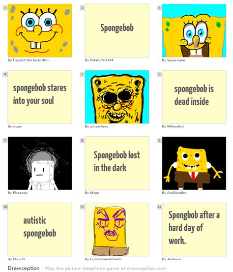 Spongebob Drawception