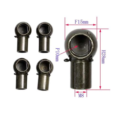 4pcs Metal Gas Struts Spring Lift Supports Damper Replacement Shocks