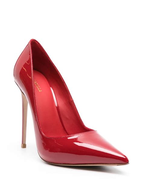 Le Silla Eva Mm Patent Leather Pumps Farfetch