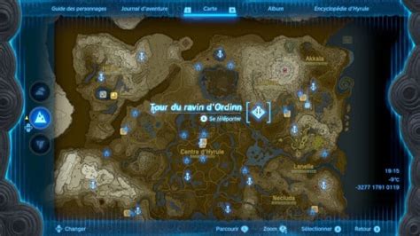 Tour du Ravin d Ordinn Zelda Tears of the Kingdom Où la trouver