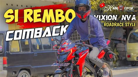 Modification Vixion Advance Merah Gagah Ganteng Si Rembo Comback