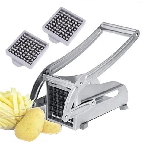 Stainless Steel Home French Fries Potato Chips Strip Slicer Cutter