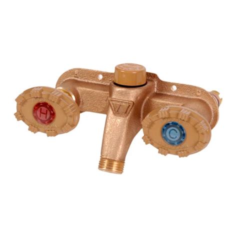 Hot And Cold Hose Faucet