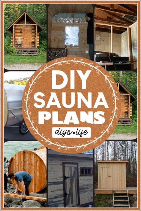 22 DIY Sauna Plans | Sauna diy, Building a sauna, Sauna design