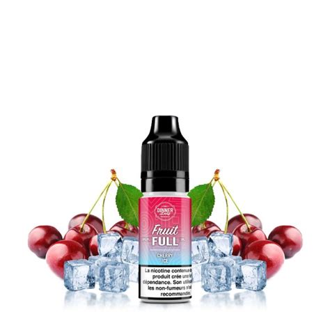 Cherry Ice Nic Salts Fruit Full Dinner Lady