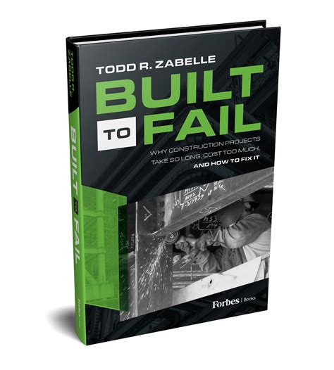 Coming January 2024 – "Built to Fail: Why construction projects cost so