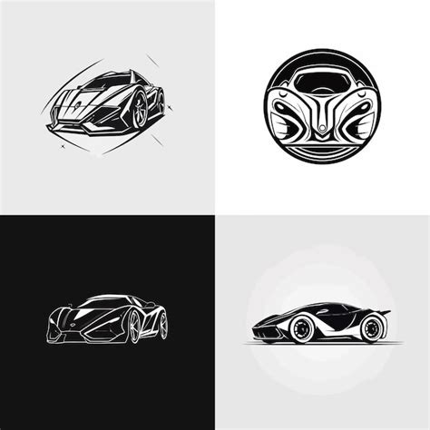 Sport Car Logo Design Vector Illustration Premium Ai Generated Vector