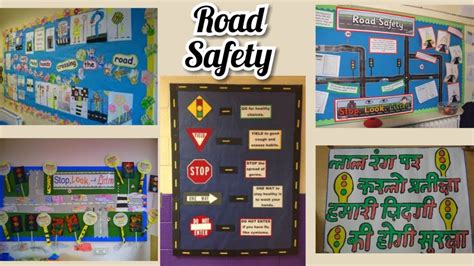 Road Safety Display Board Ideas Notice Board On Road Safety Traffic