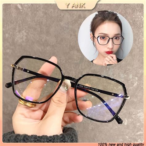 Anti Radiation Blue Light Glasses Transparent Myopia Glasses For Women