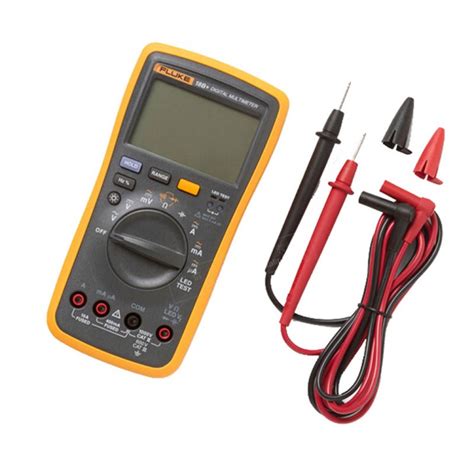 Fluke F B Digital Multimeter Meter Led Dmm With Tl Test Leads Ac Dc