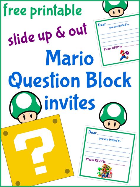 Super Mario Templates Question Block Artofit