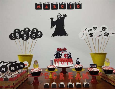 Scream Birthday Scream Party Catch My Party In 2022 Horror