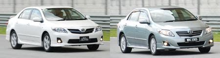 Altis Old And New Paul Tan S Automotive News