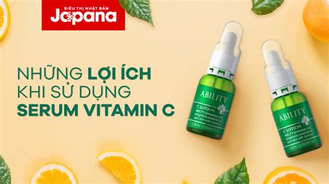 Những Lợi ích Khi Sử Dụng Serum Vitamin C