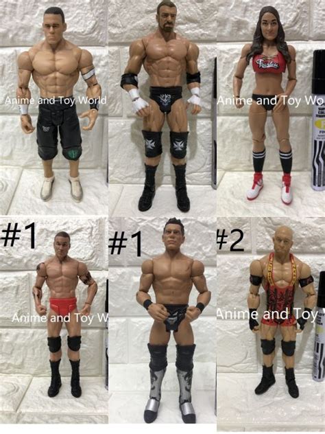 wwe mattel john cena triple  randy orton  miz nikki bella layla