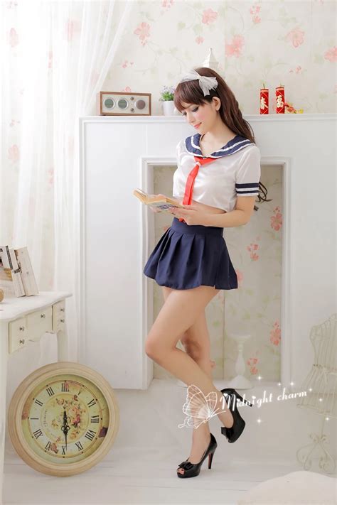 Japanese School Girl Students Sailor Lingerie Uniform Cosplay Sexy