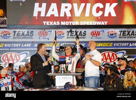 Ft Worth Texas Usa 5th Nov 2018 Kevin Harvick 4 Wins The Aaa