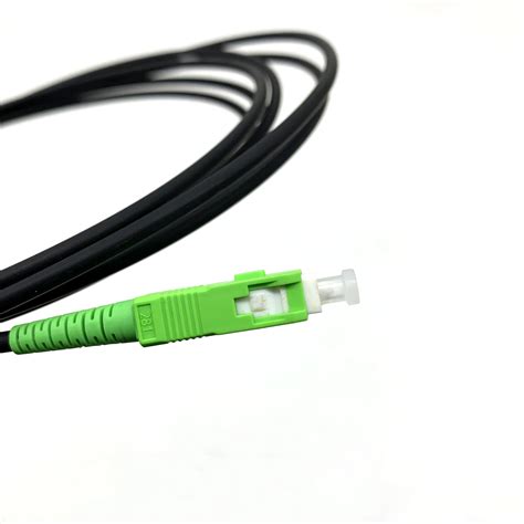 Ftth Sc Apc Single Mode G B G D Pvc Lszh Fiber Jumper Optic Patch