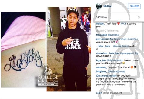 Fans Tattoo Lil Bibby’s Name and ‘Free Crack 3’ On Themselves | Welcome