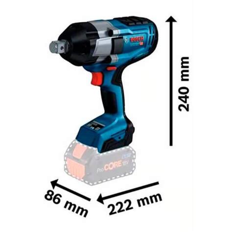 Llave De Impacto Gds V H Biturbo Baretool Sinbateria