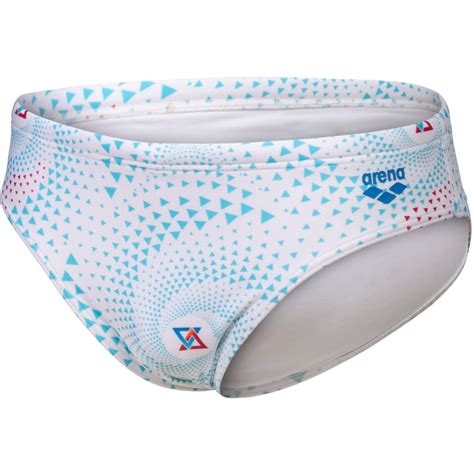 Arena Fireflow Performance Swim Briefs Men White Multi Bike24