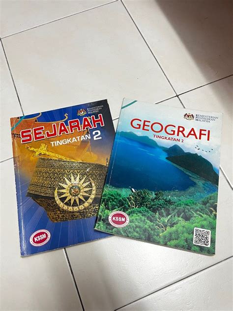 Textbook Buku Teks Sejarah Geografi Tingkatan Hobbies Toys