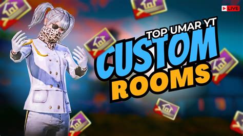 Top Umar Yt Is Live All Tiktoker Youtuber Custom Rooms Pubg