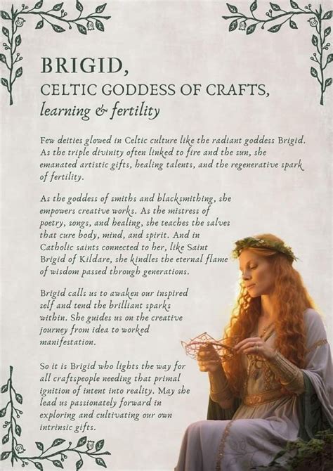 Pin By Kristin Allred On Witchy Stuff In St Brigid Celtic