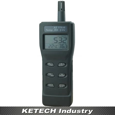 Handheld CO2 Temp RH Meter Tester AZ 77535 In Gas Analyzers From