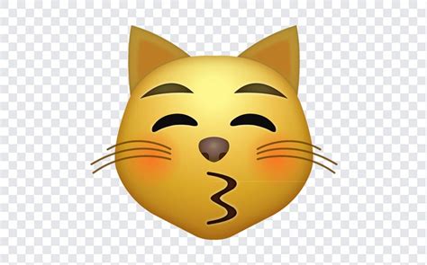 Kissing Cat Emoji Png Cat Emoji Ios Emoji Emoji