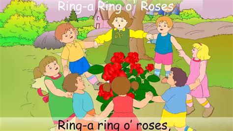 Ringa Ringa Roses Nursery Rhymes Cartoonforkids Youtube