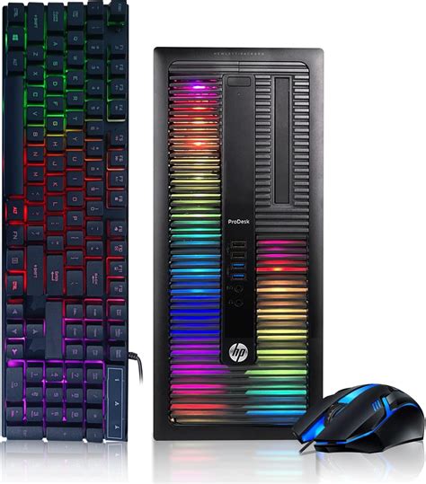 Amazon.com: HP Gaming PC Desktop Computer - Intel Quad I7-6700 up to 4 ...