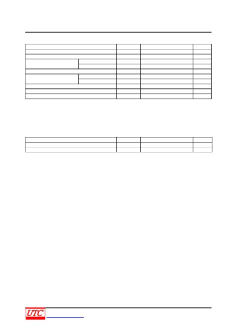 20N50 datasheet(2/4 Pages) UTC | 20A, 500V N-CHANNEL POWER MOSFET